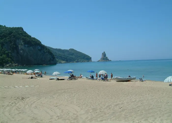 Дом отдыха Beachfront House Yannis On Agios Gordios In Corfu Агиос-Гордиос